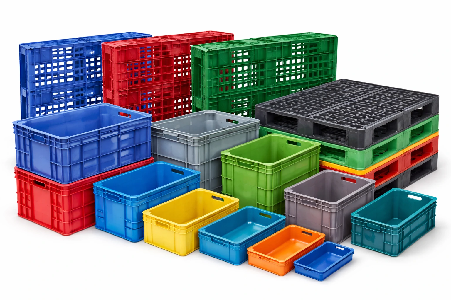 Contenedores plásticos para logística